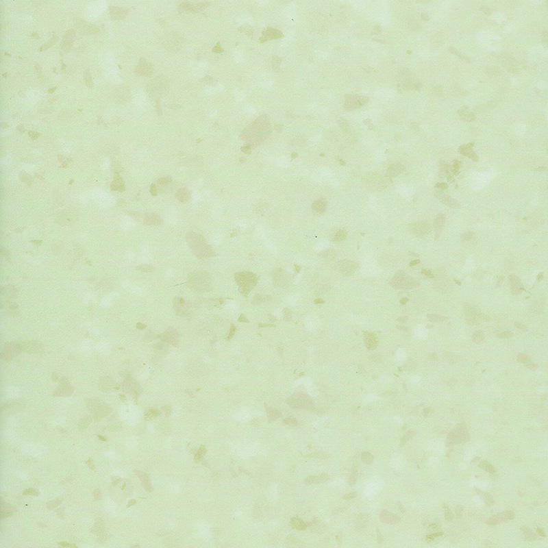 Schmutzabweisender und schallabsorbierender heterogener Bodenbelag