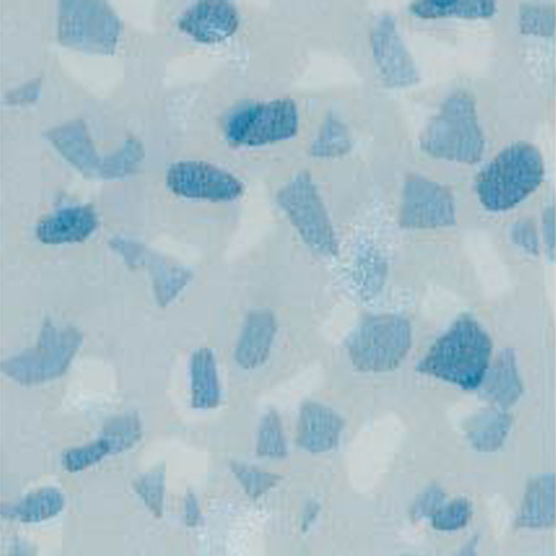 Heterogener Bodenbelag mit mattem Design