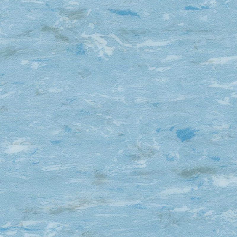 Feuerfester und leicht zu reinigender heterogener Bodenbelag