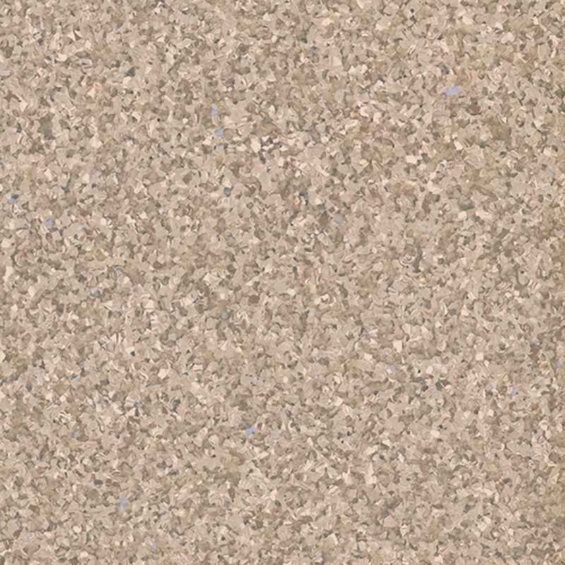 Verschleißfester ästhetischer homogener Bodenbelag