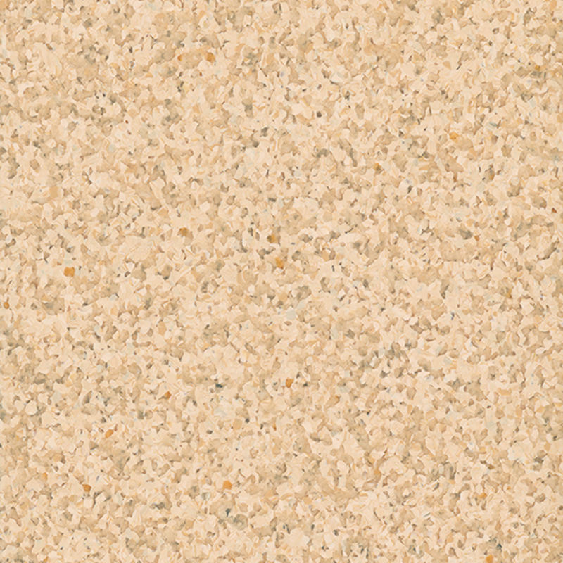 Verschleißfester ästhetischer homogener Bodenbelag