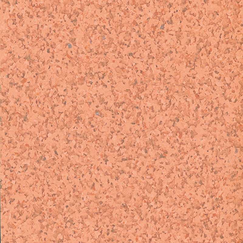 Verschleißfester ästhetischer homogener Bodenbelag