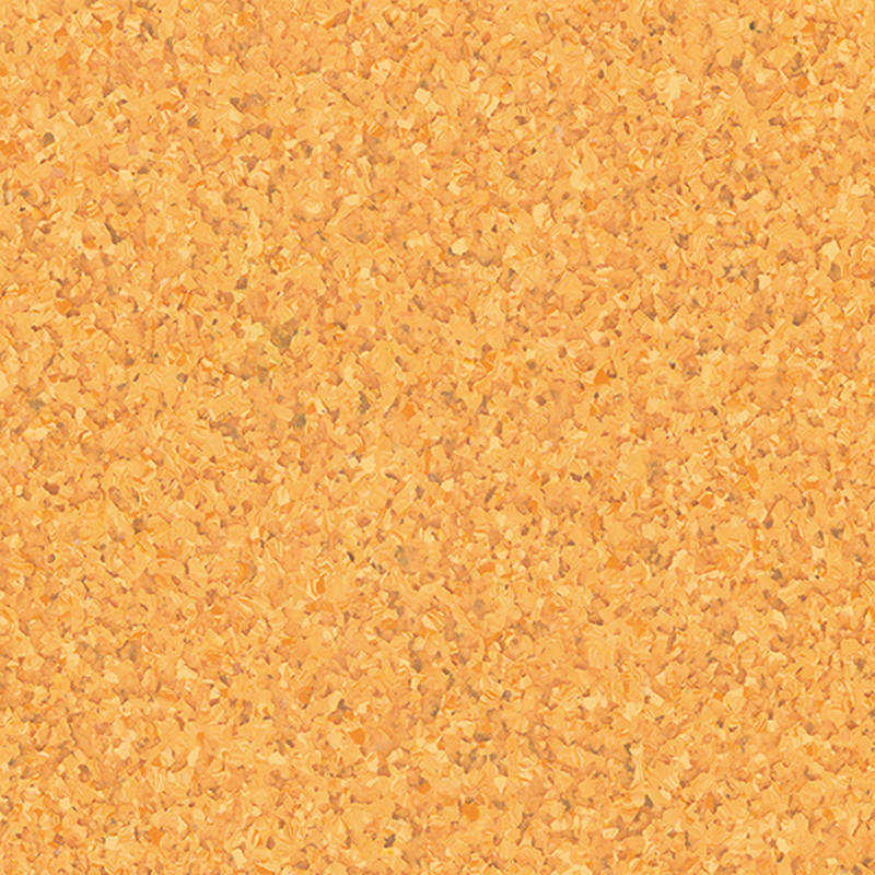 Verschleißfester ästhetischer homogener Bodenbelag