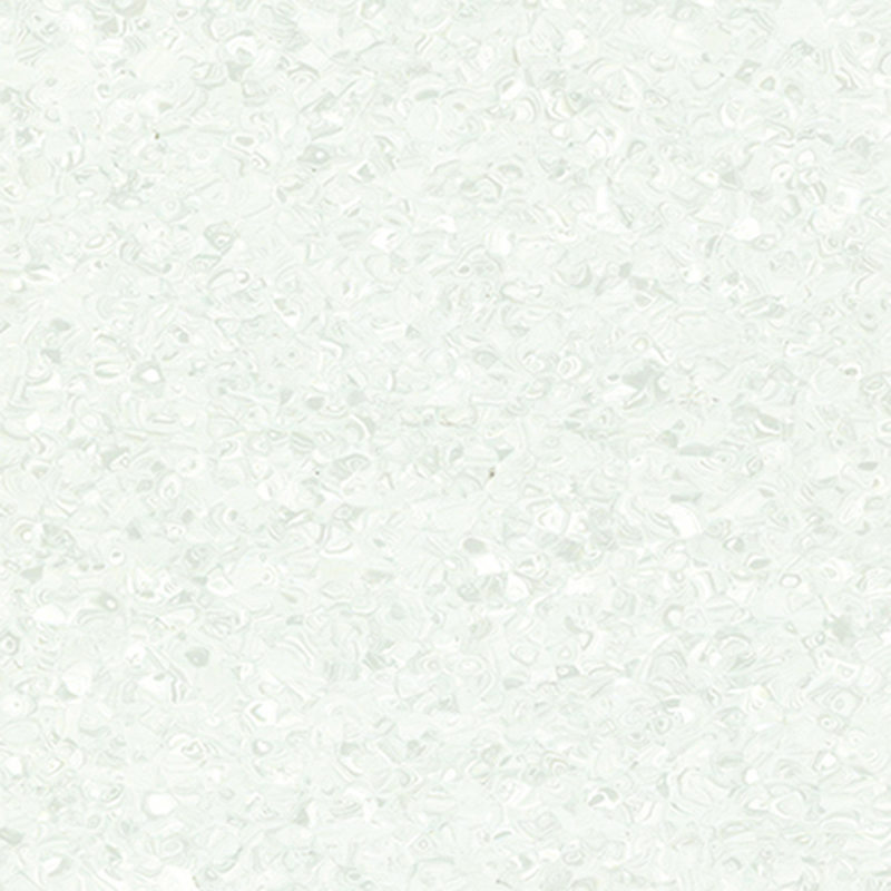 Säure- und alkalibeständiger homogener Bodenbelag