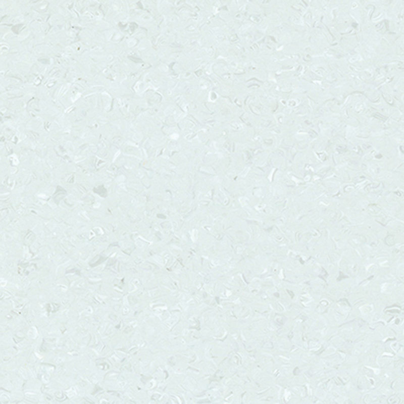 Säure- und alkalibeständiger homogener Bodenbelag