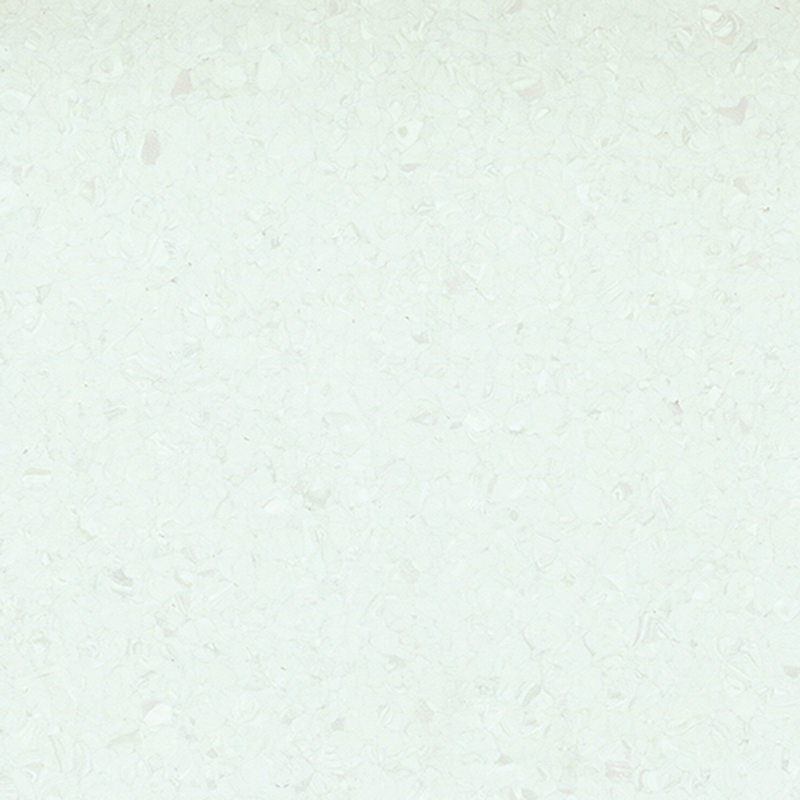 Säure- und alkalibeständiger homogener Bodenbelag