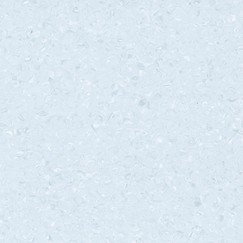 Säure- und alkalibeständiger homogener Bodenbelag