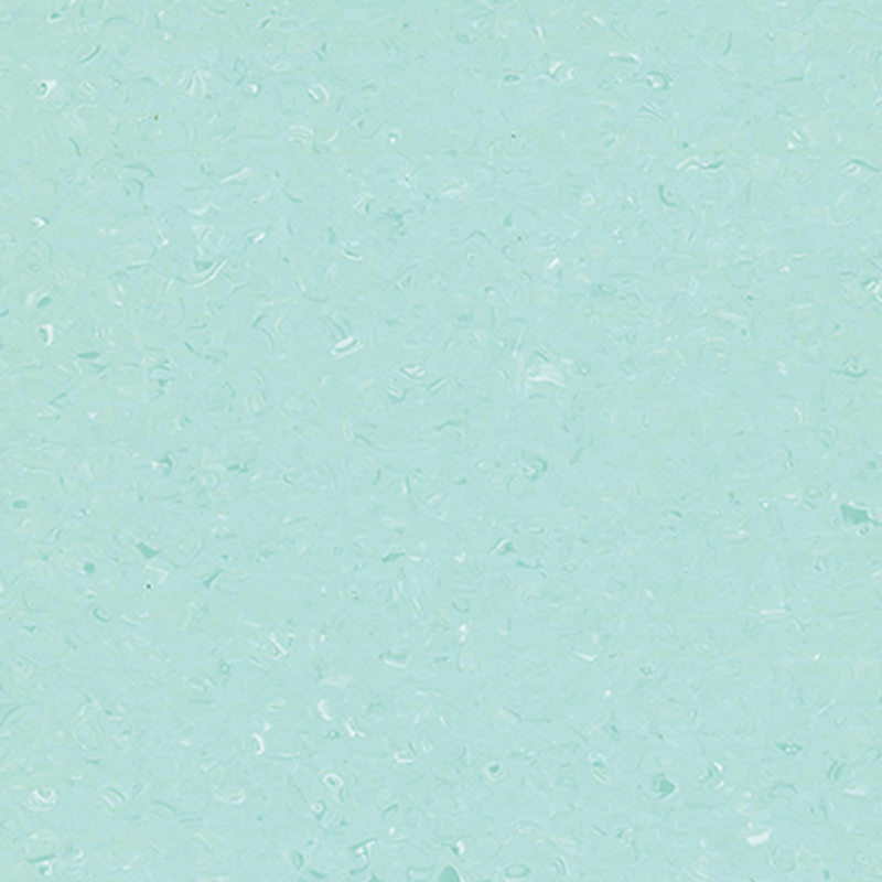 Säure- und alkalibeständiger homogener Bodenbelag