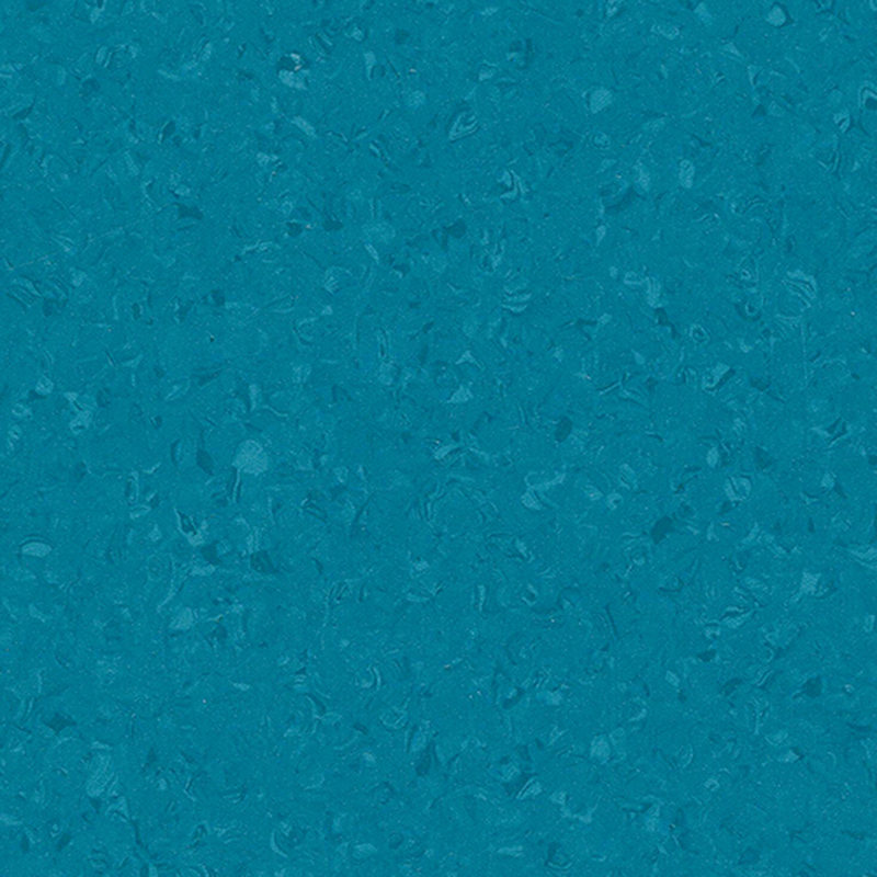 Säure- und alkalibeständiger homogener Bodenbelag