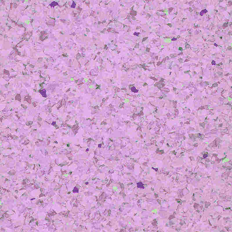 Weicher und beruhigender homogener Bodenbelag