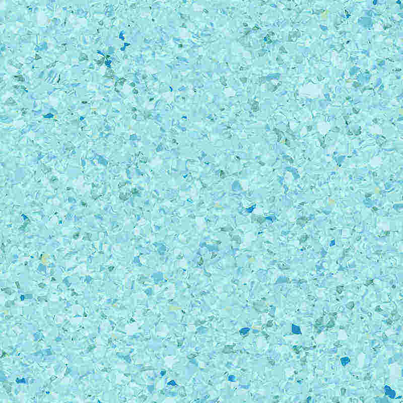 Weicher und beruhigender homogener Bodenbelag