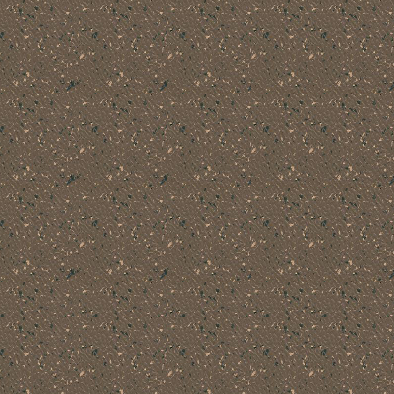 Stark stoßdämpfender Gummi- und Kunststoffboden