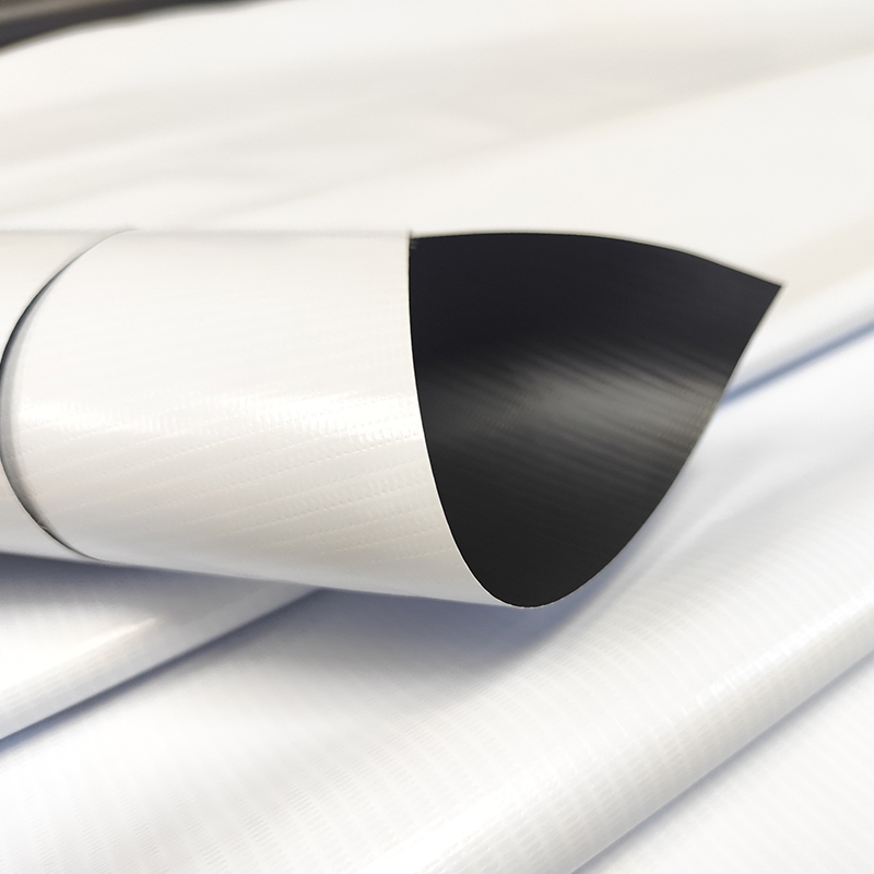 50 m/80 m großes, lichtblockierendes schwarzes Flex-Banner