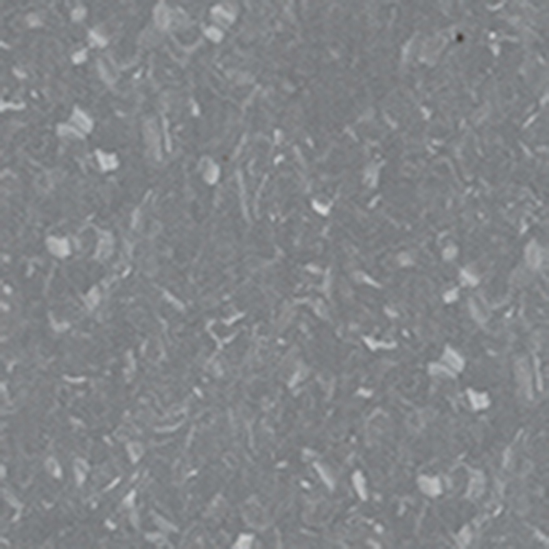 Verschleiß- und druckbeständiger homogener Bodenbelag