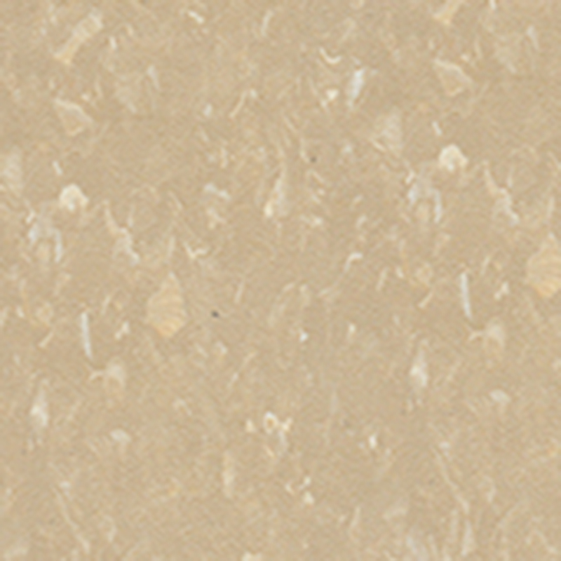 Verschleiß- und druckbeständiger homogener Bodenbelag