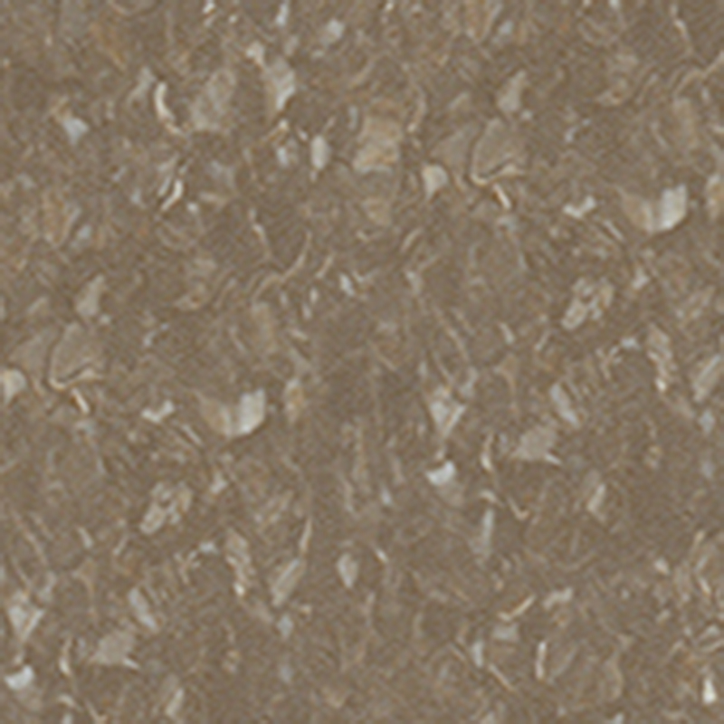 Verschleiß- und druckbeständiger homogener Bodenbelag