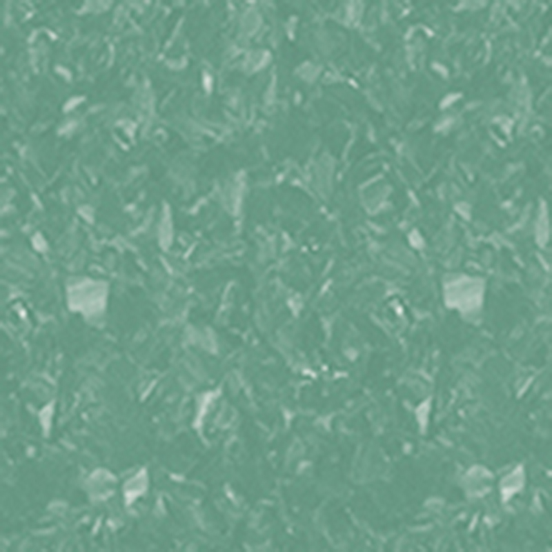 Verschleiß- und druckbeständiger homogener Bodenbelag