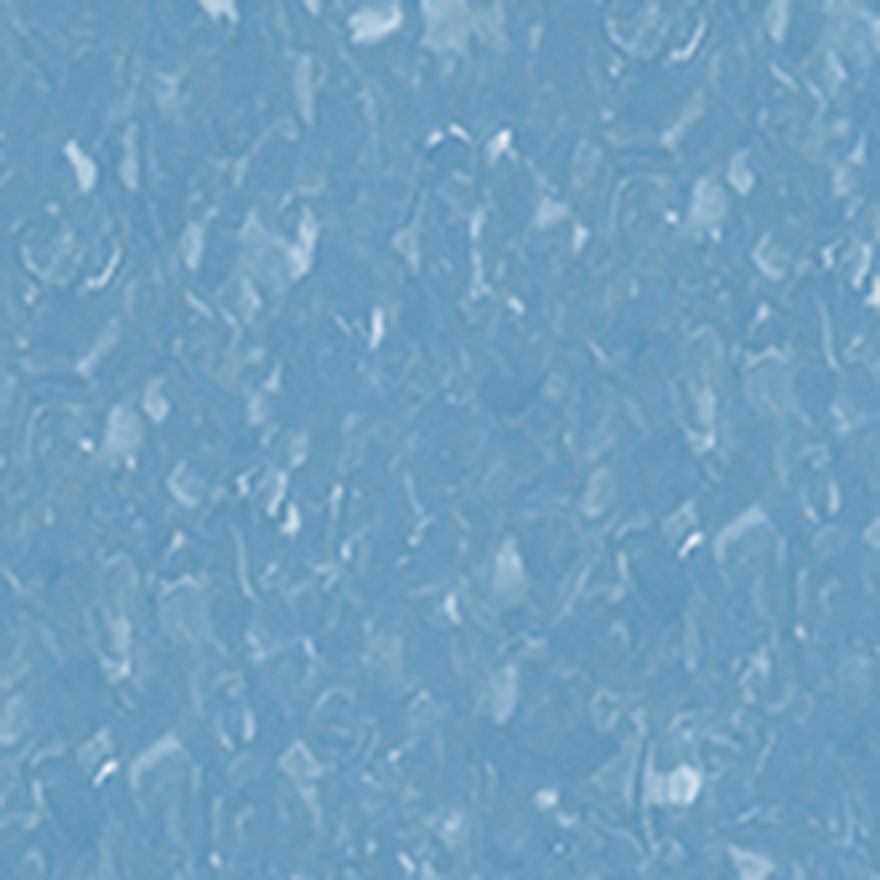 Verschleiß- und druckbeständiger homogener Bodenbelag