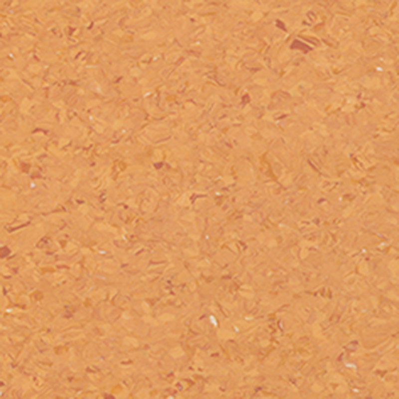 Geräuscharmer und schmutzabweisender homogener Bodenbelag