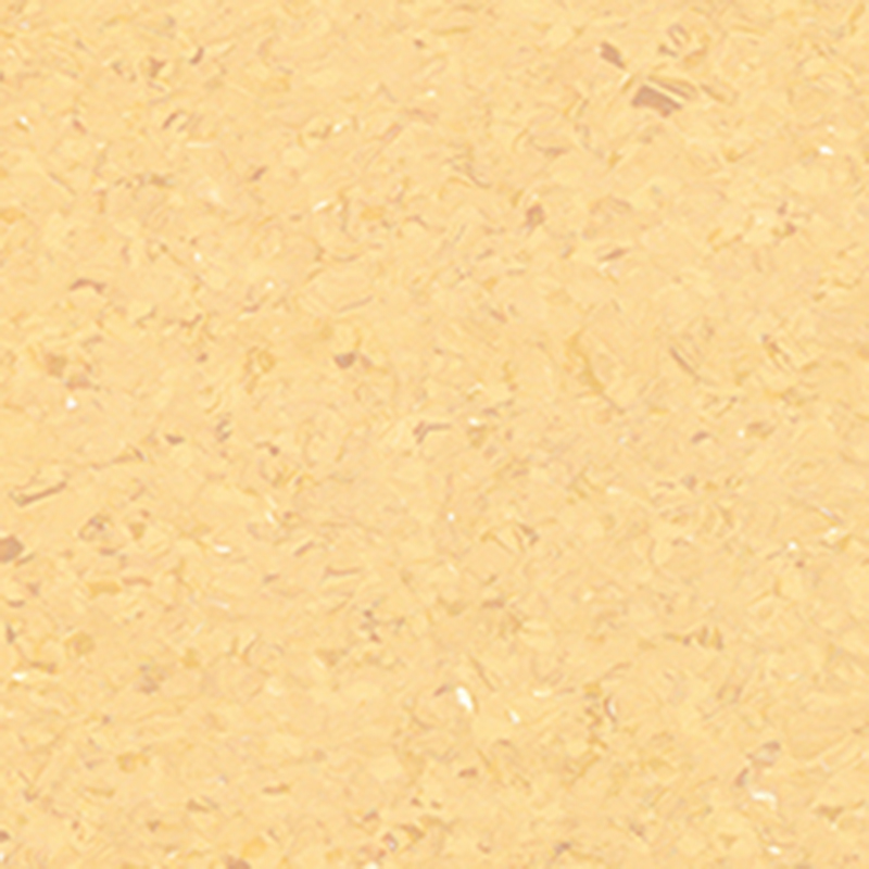 Geräuscharmer und schmutzabweisender homogener Bodenbelag