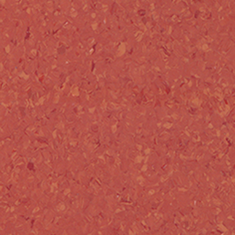 Geräuscharmer und schmutzabweisender homogener Bodenbelag