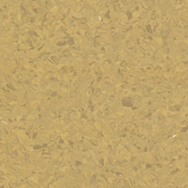 Geräuscharmer und schmutzabweisender homogener Bodenbelag