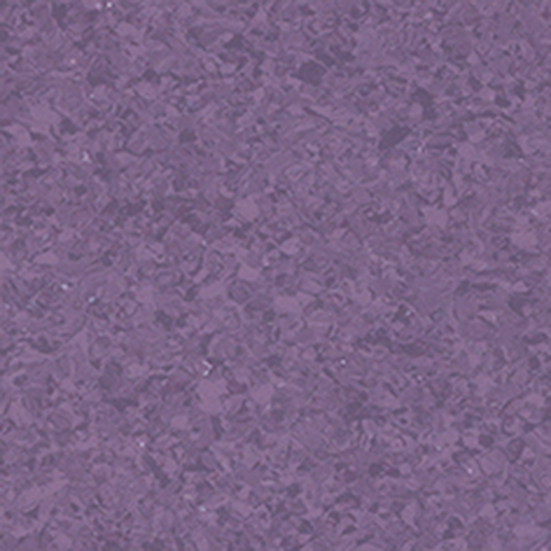 Geräuscharmer und schmutzabweisender homogener Bodenbelag