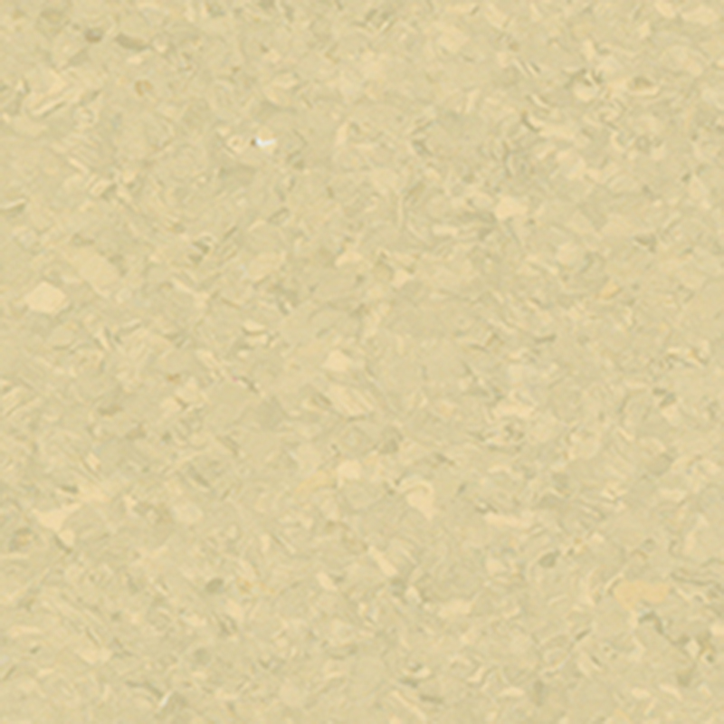 Geräuscharmer und schmutzabweisender homogener Bodenbelag