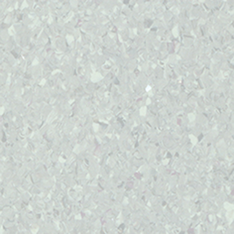 Geräuscharmer und schmutzabweisender homogener Bodenbelag