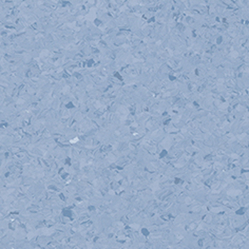 Geräuscharmer und schmutzabweisender homogener Bodenbelag