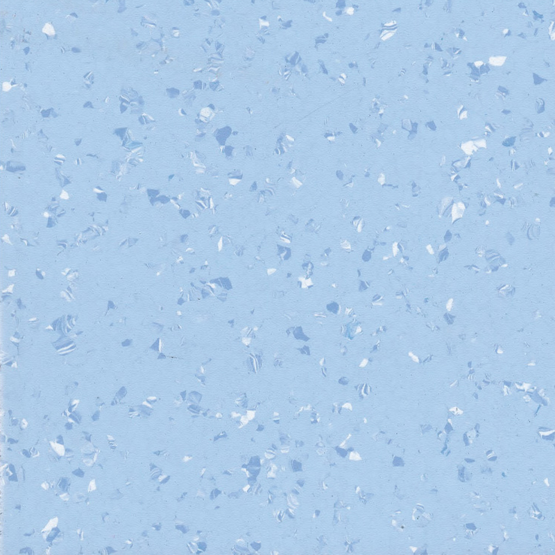 Homogener Bodenbelag mit PUR-Polyurethan-Beschichtung