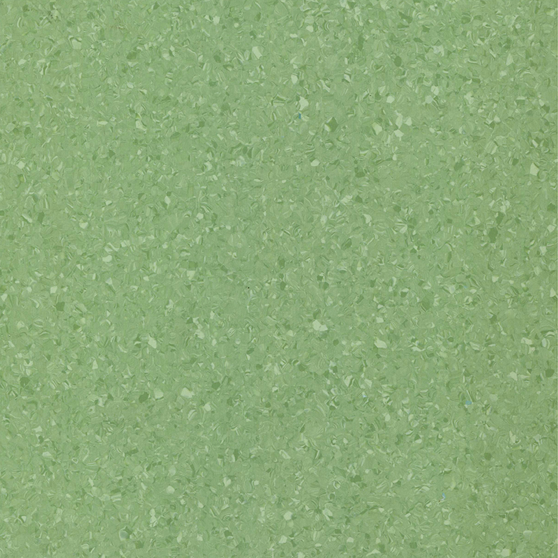 Grüner und umweltfreundlicher homogener Bodenbelag